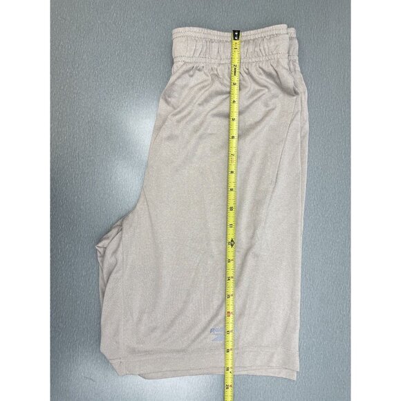 Reebok Fireball Training Shorts Silver Cloud Heather Slim 9'' Men's Athletic S - Picture 4 of 10